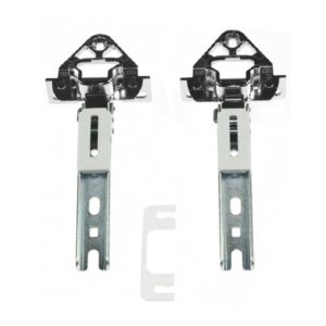 Scharniersatz für Siemens Kühlschranktür und Bosch Gefrierschrank 00268698