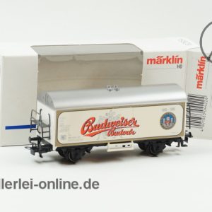 Märklin H0 | 4422 Bierwagen – Brauerei Budweiser Budvar – Kühlwagen | Gedeckter Güterwagen mit OVP
