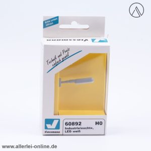 Viessmann Spur H0 Lampe | Industrieleuchte LED ,weiß | 60892 | NEU mit OVP